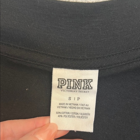 Victoria's Secret Gray Long Sleeve Tee - Picture 3 of 6